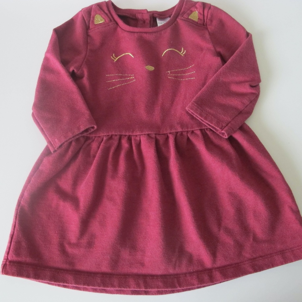 Baby Girl's Carter's Dress Size 18 months GUC - Picture 1 of 3